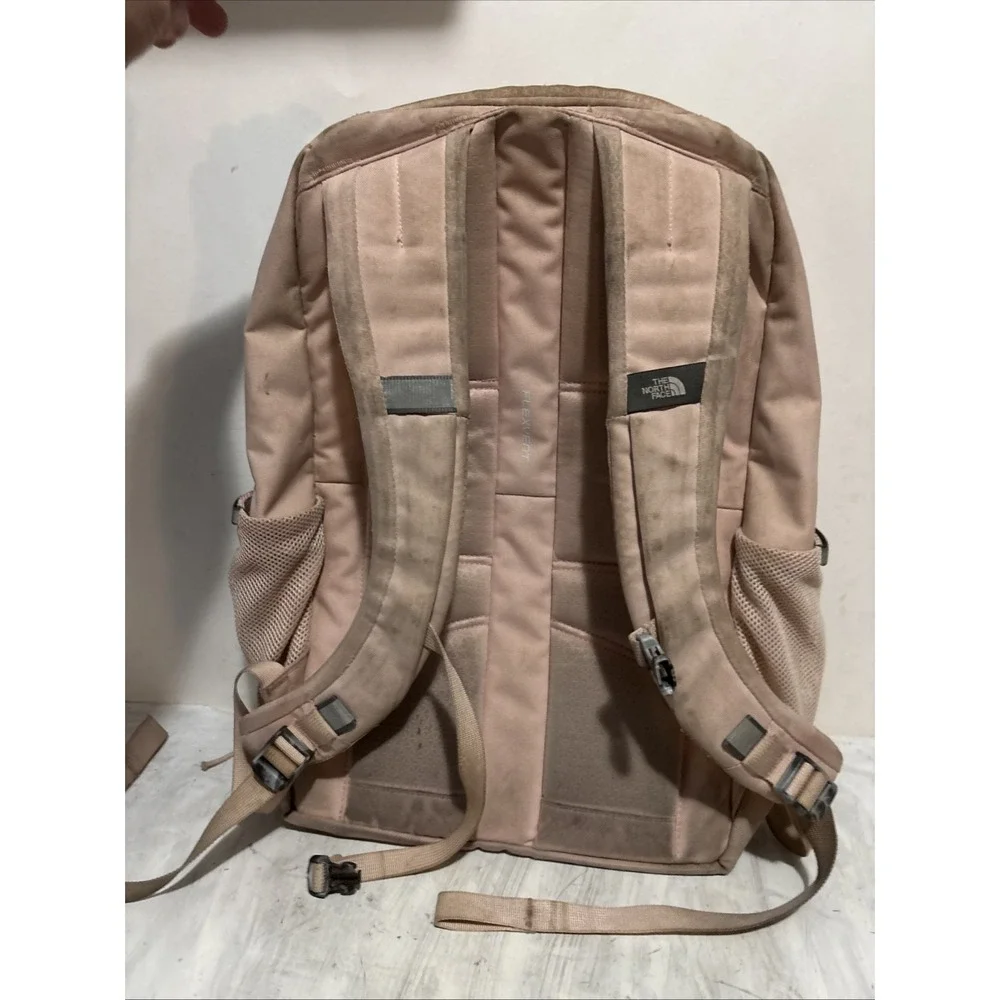 The North Face Womens Jester Backpack Pink Moss Bungee School Bag NF0A3VXG